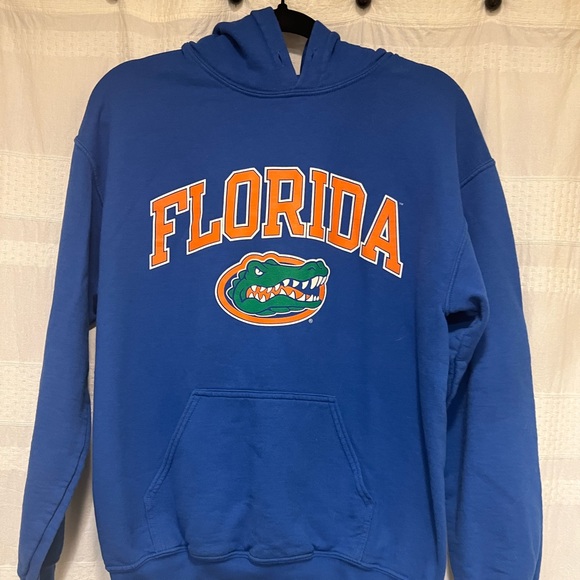 Champion Other - Adult Med Medium Florida Gators Blue Football Hoodie Sweatshirt